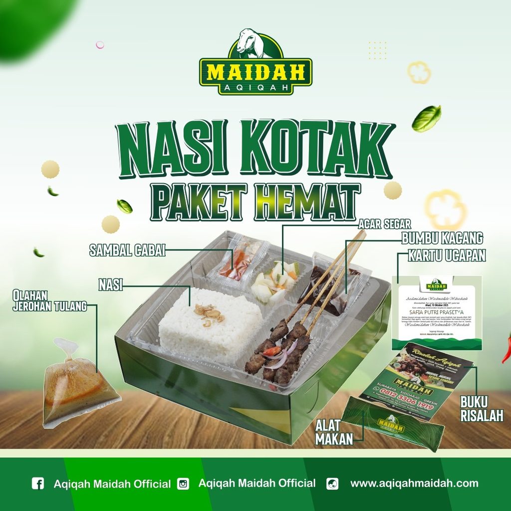 Aqiqah siap antar ke rumah wilayah Pedurungan Semarang