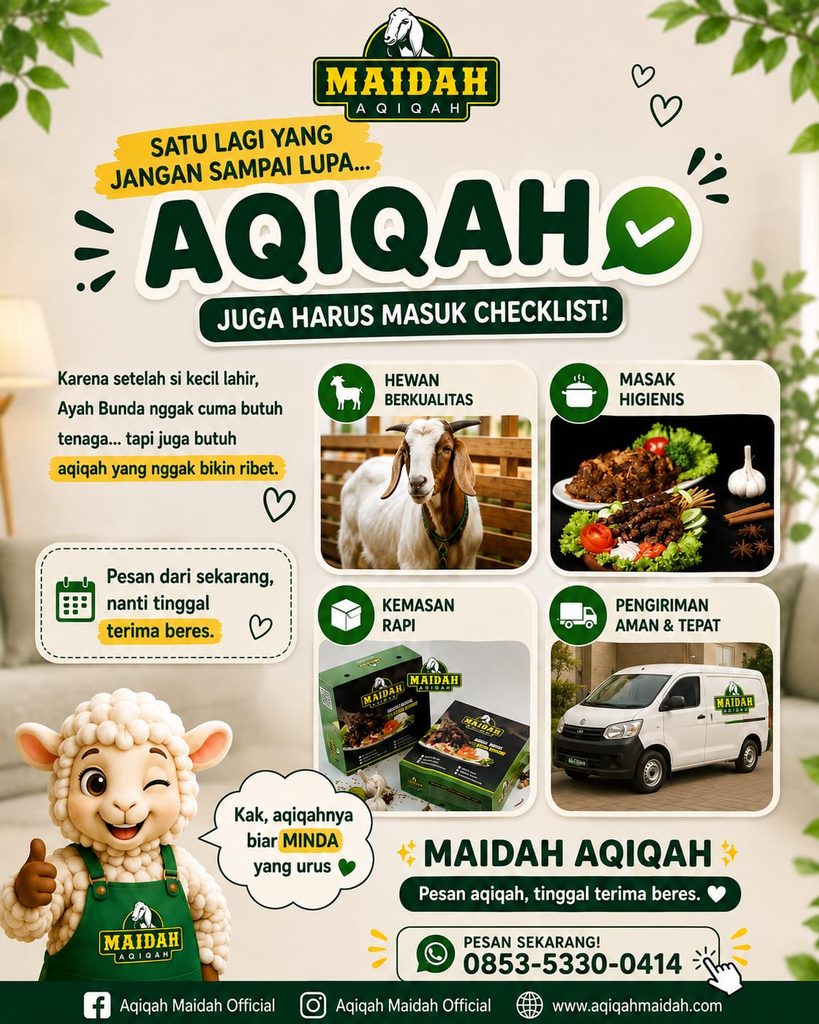 Menu Aqiqah Kambing Aqiqah Maidah
